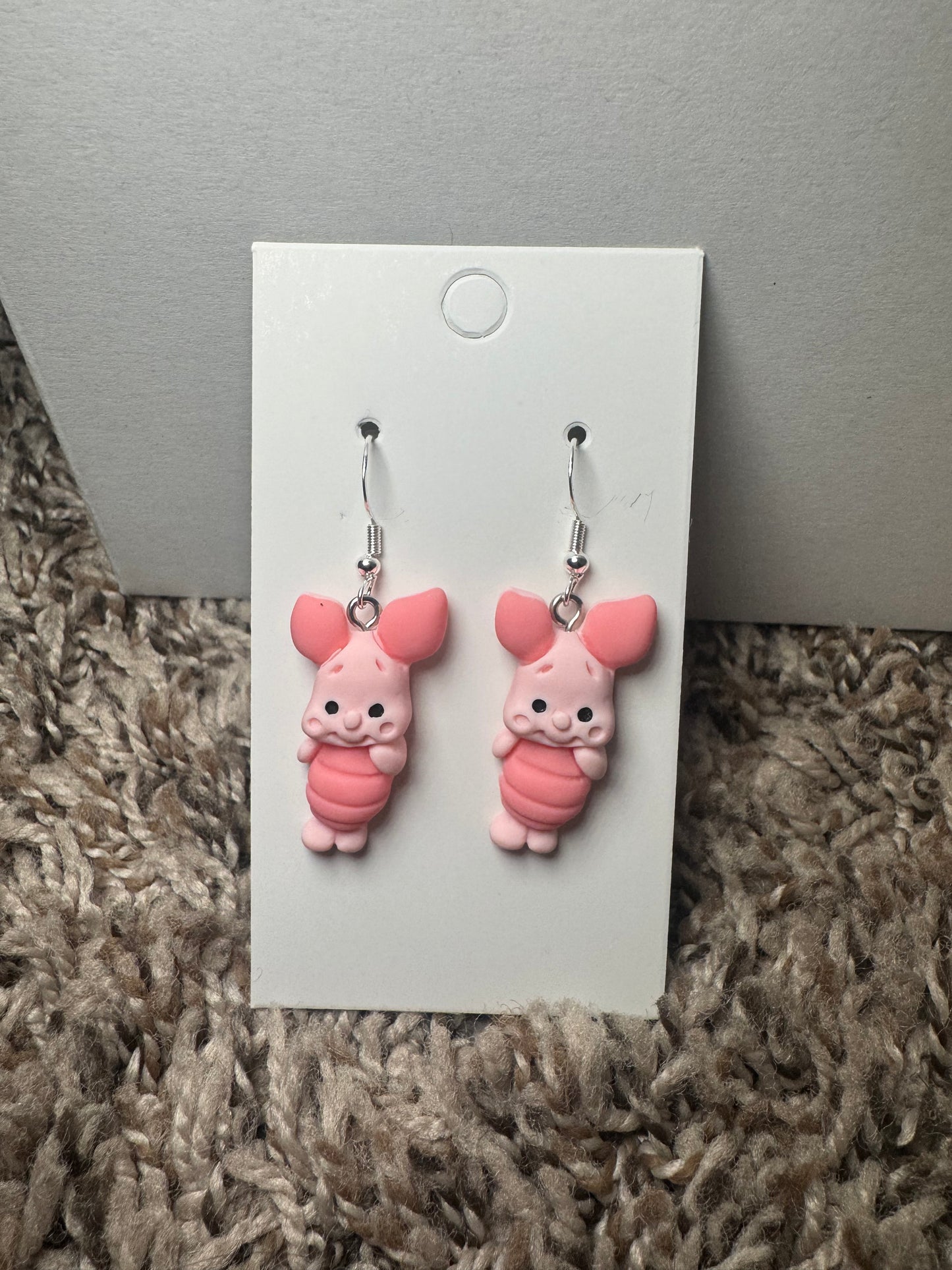 Piglet earrings