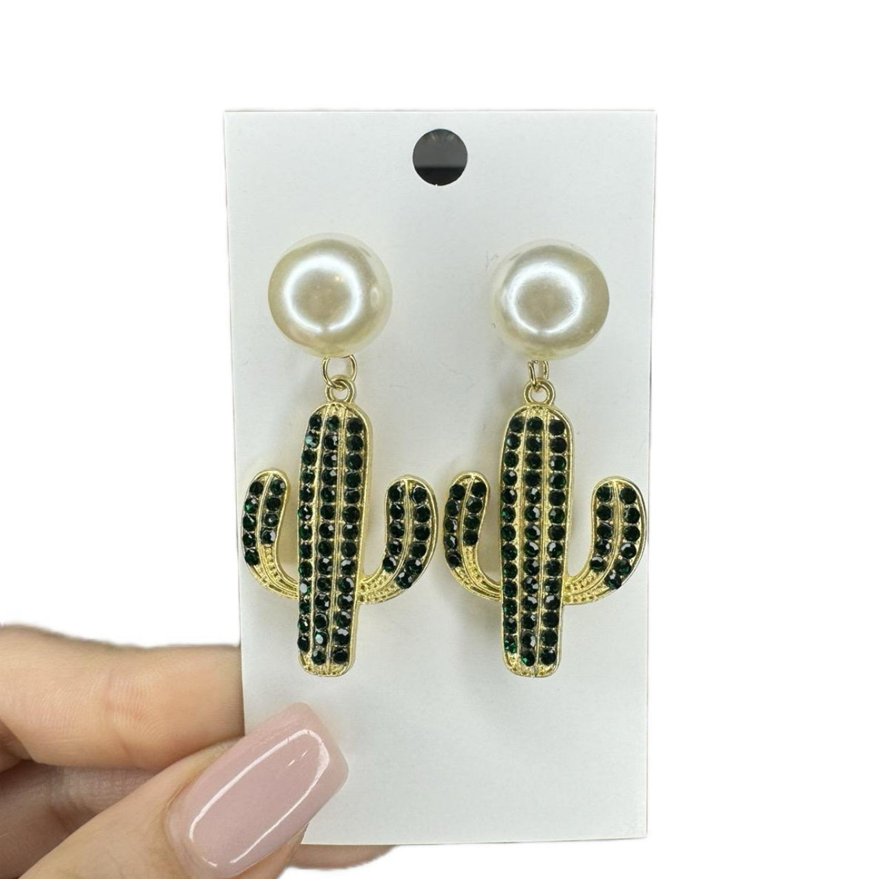Cactus earrings