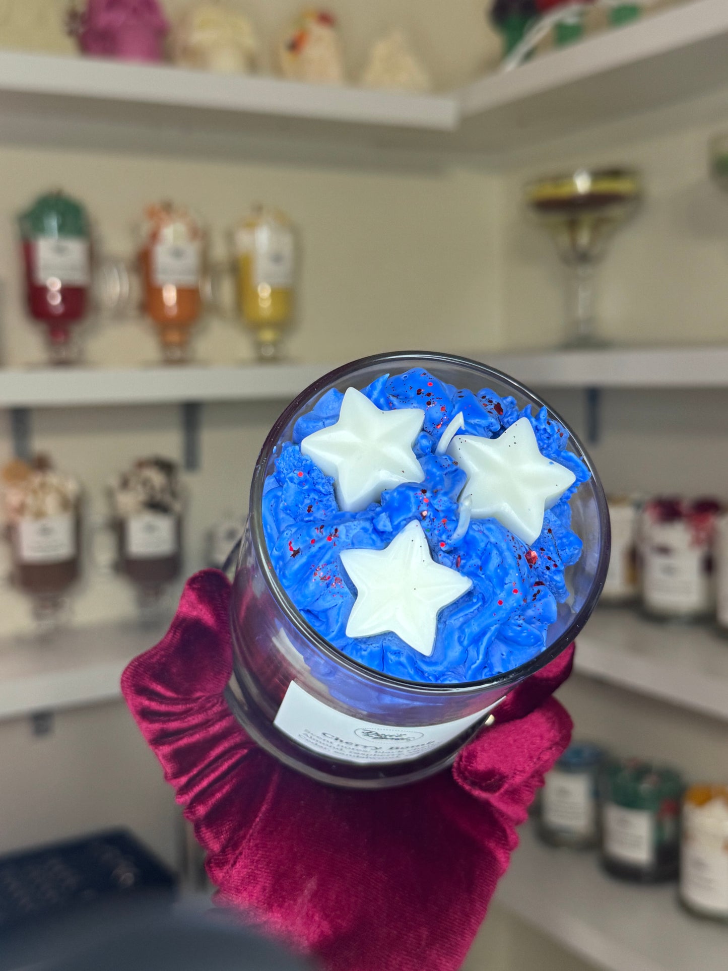 4th of July candle
