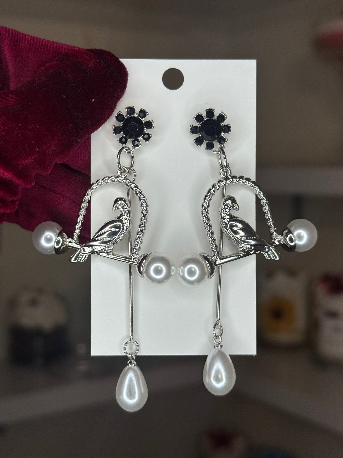 Bird earrings