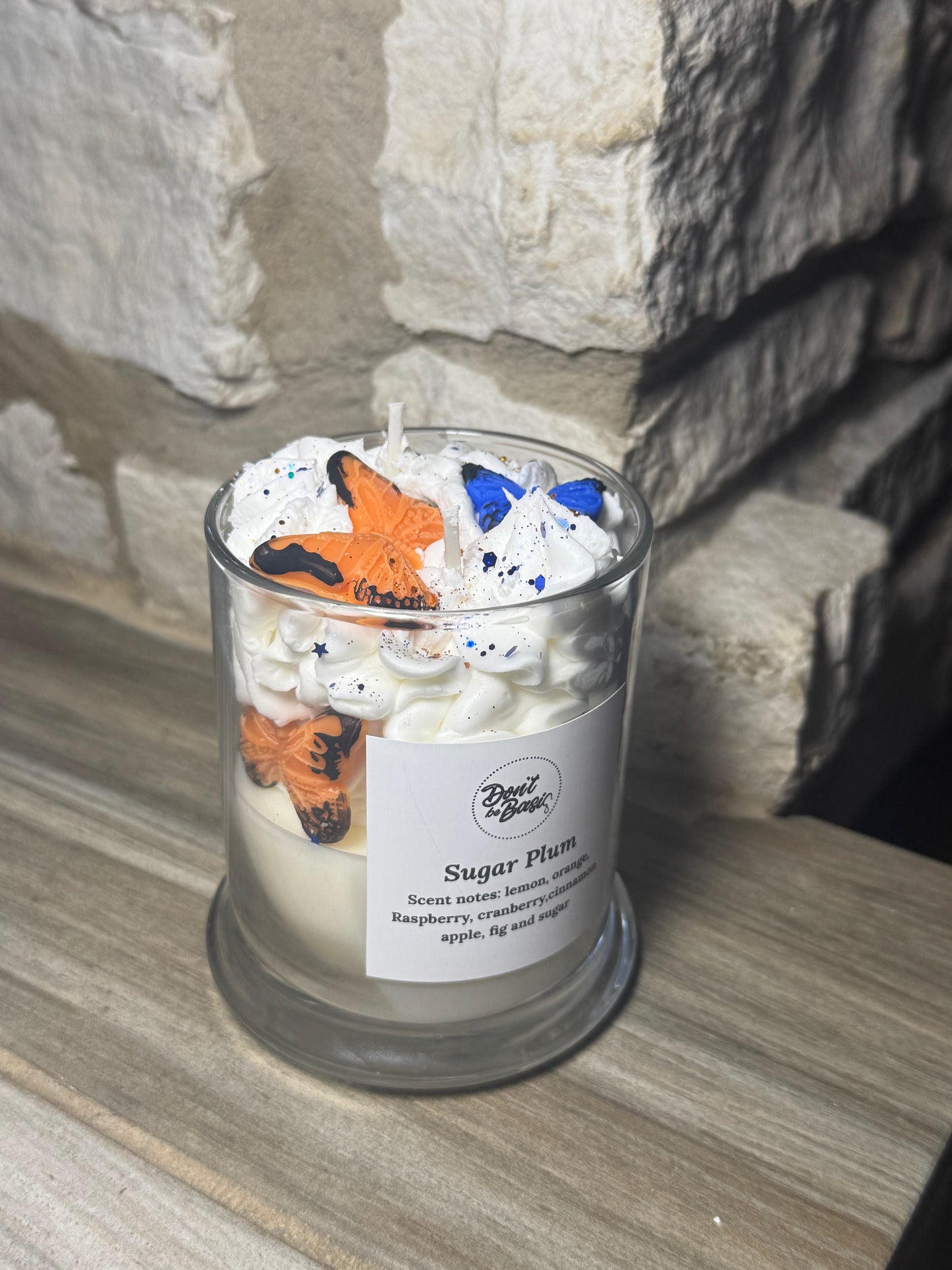 Butterfly candle