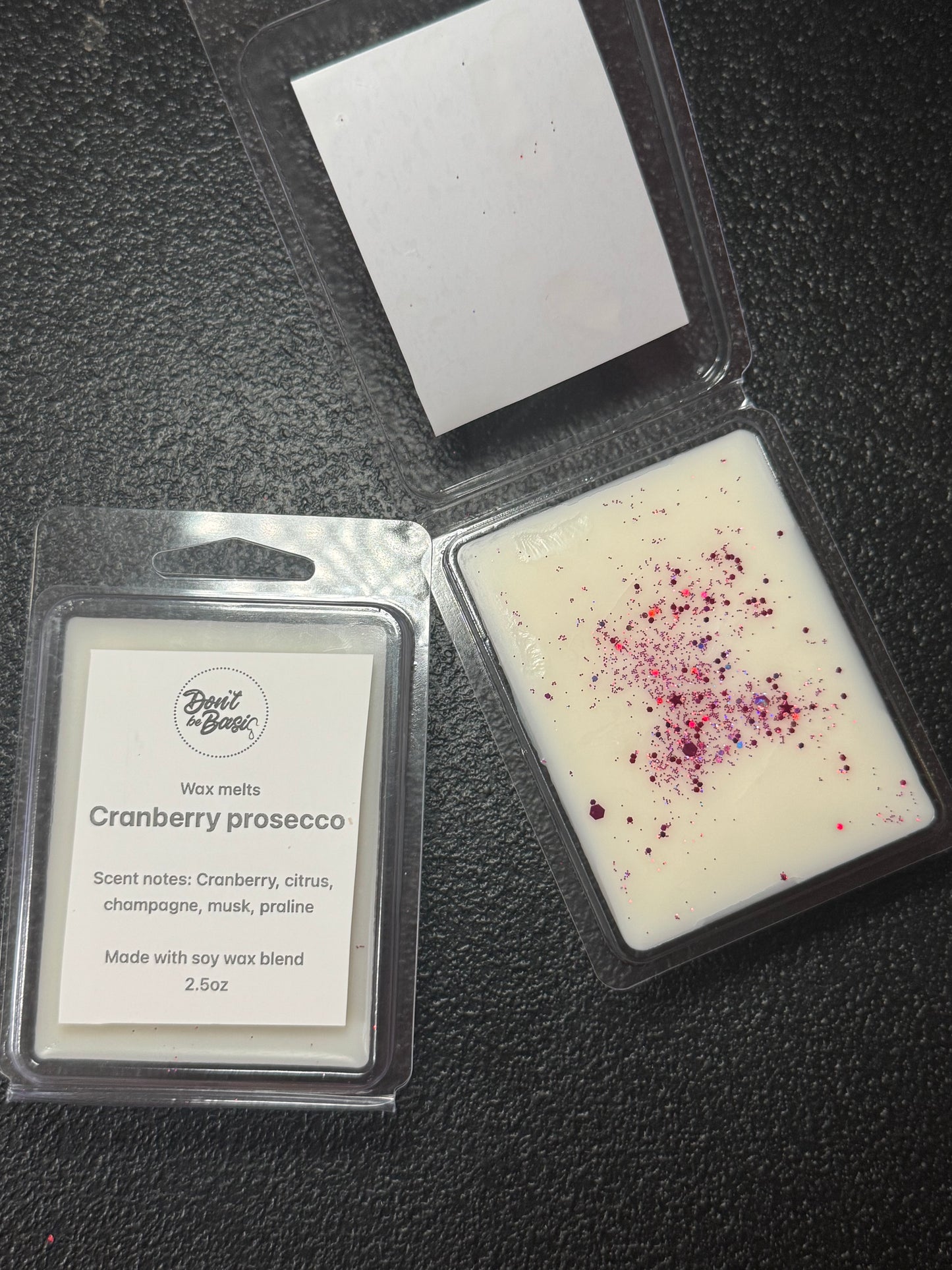 Cranberry prosecco wax melt