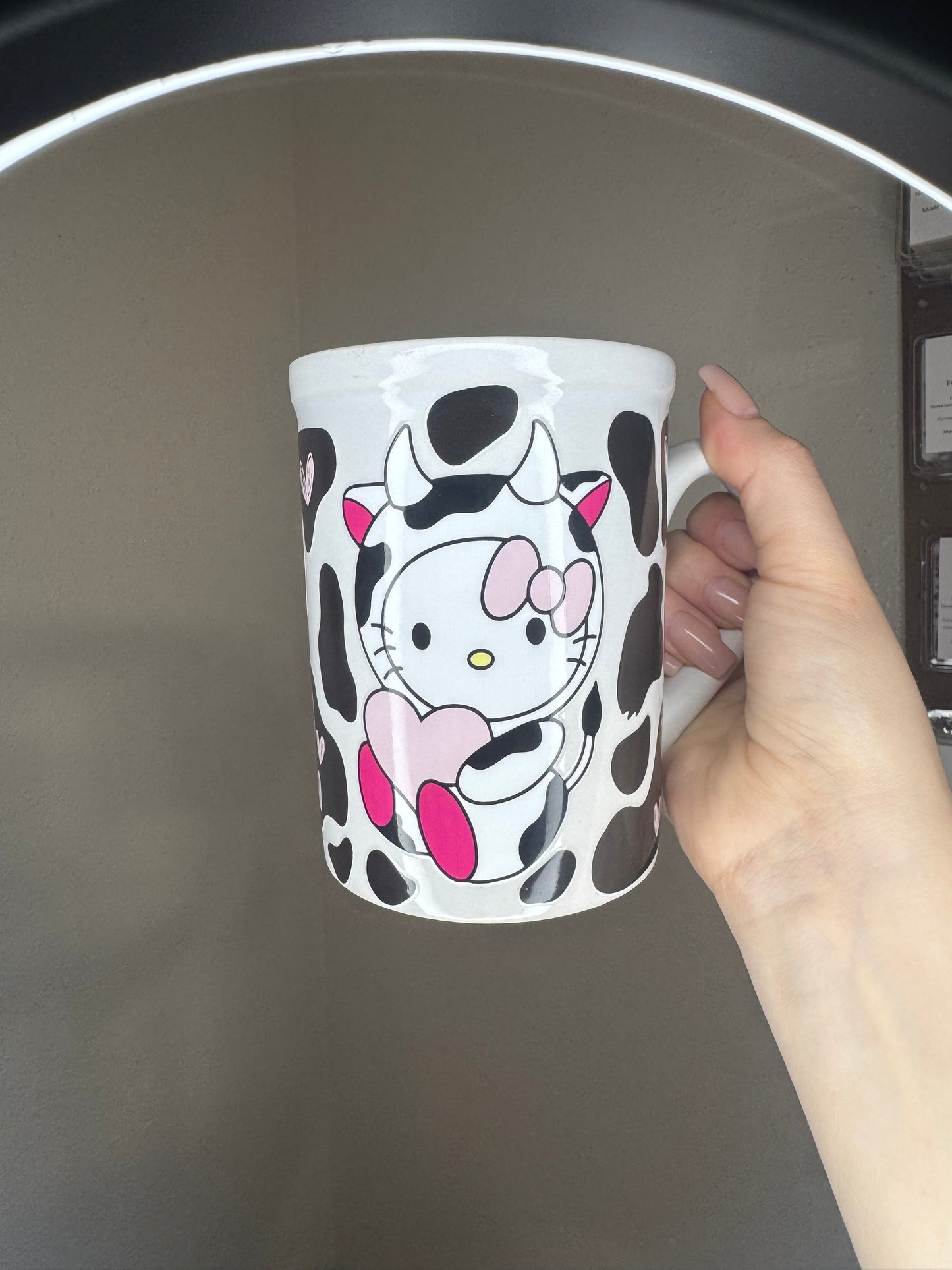 Hk cow mug