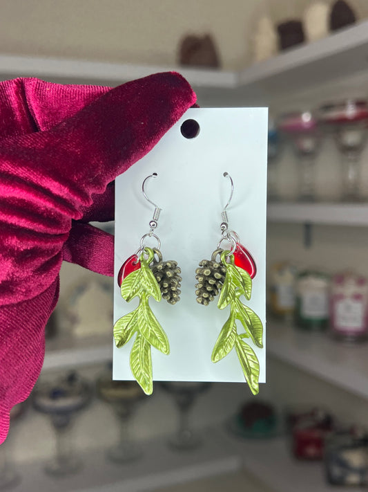 Leaf earrings