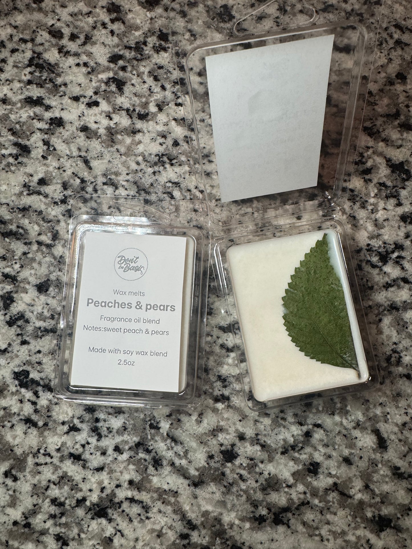 Peaches & pears wax melts