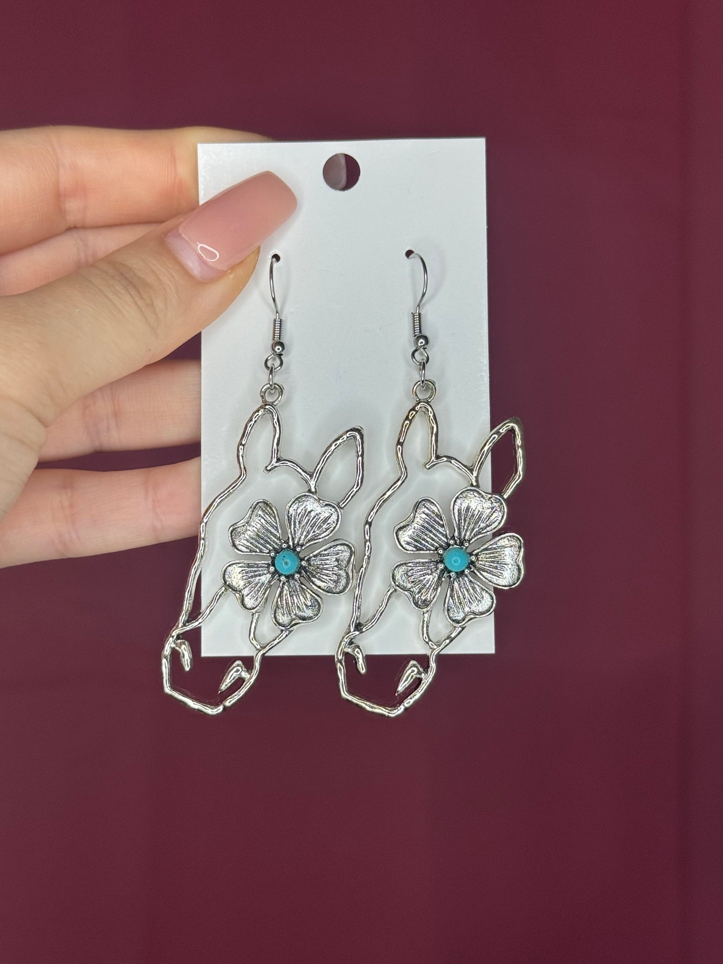 Horse earrings