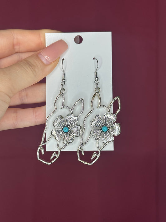 Horse earrings