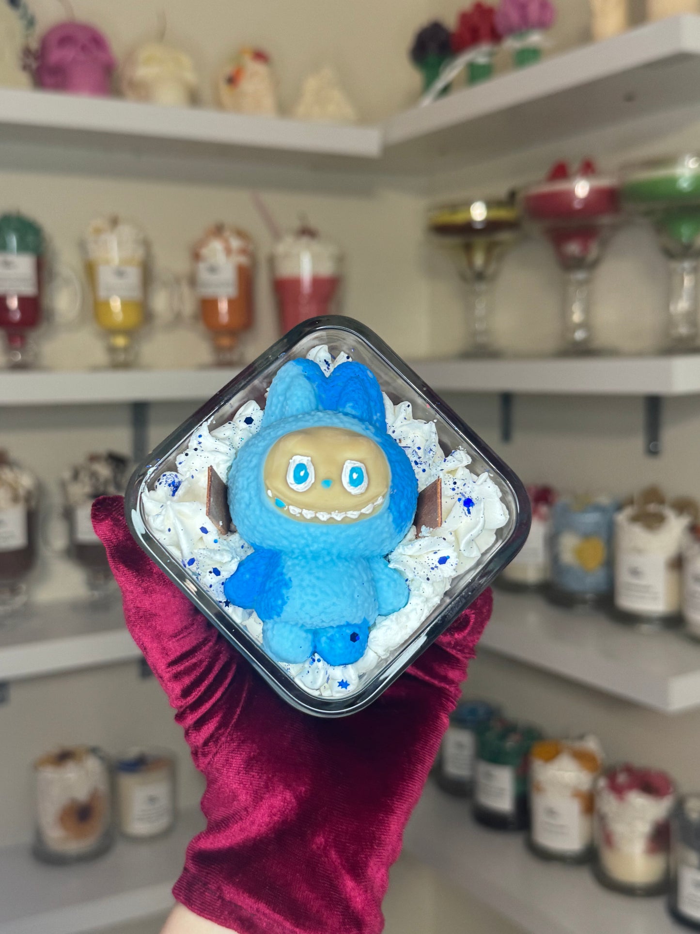 Labubu candle