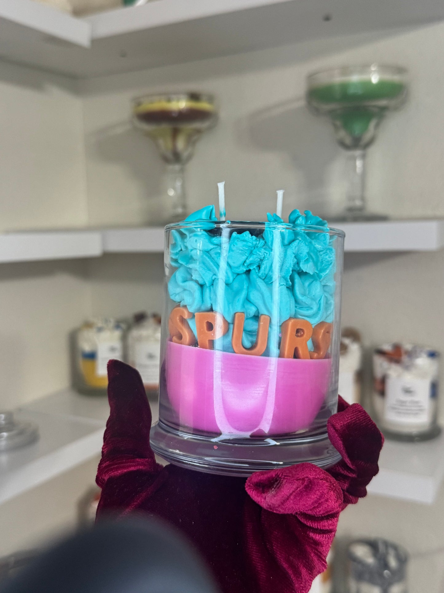 Spurs candle