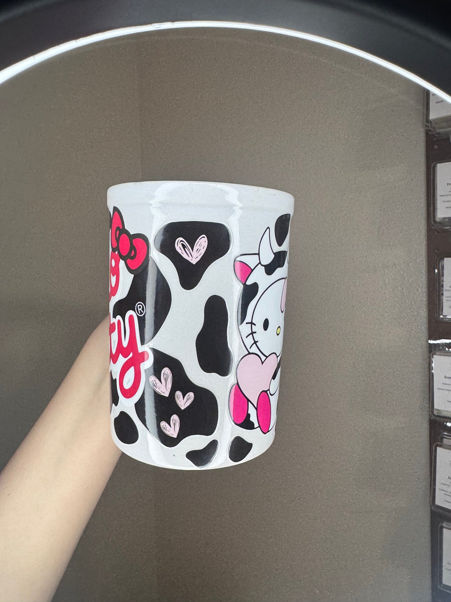 Hk cow mug