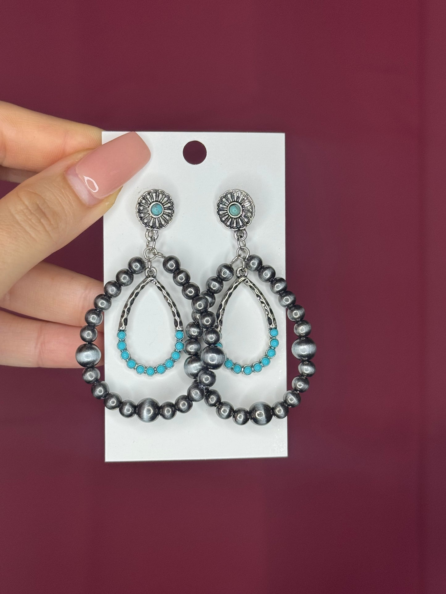 Turquoise earrings