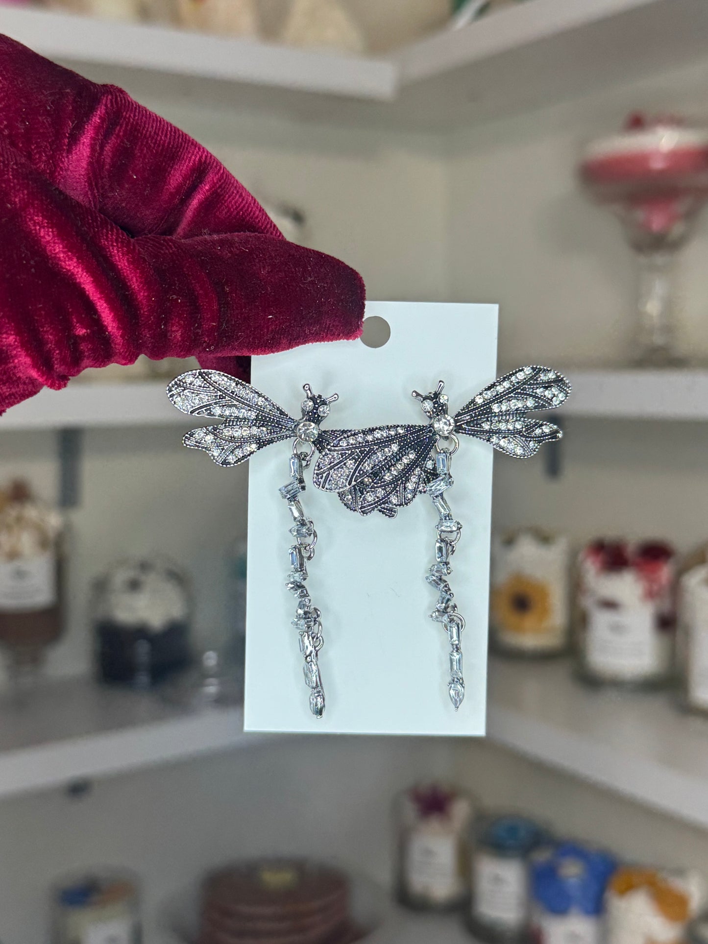 Dragon fly earrings