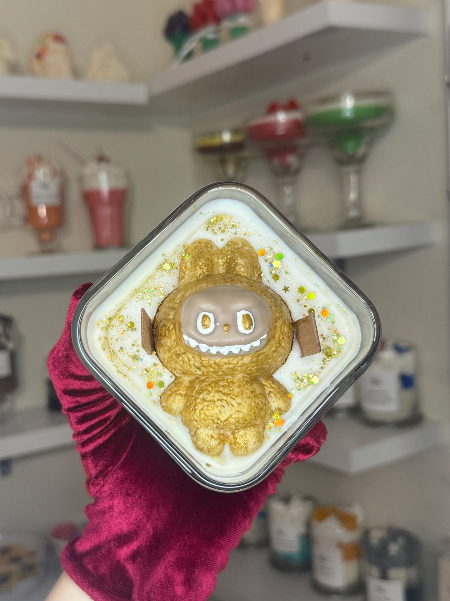 Labubu candle