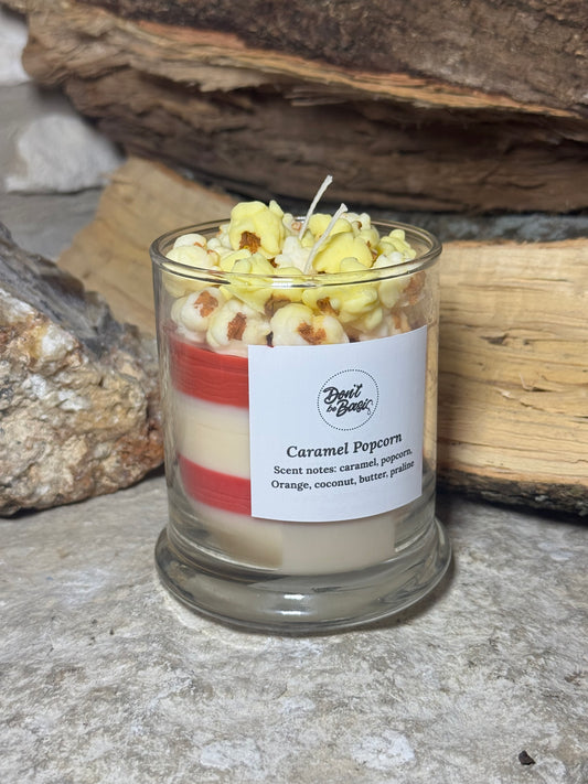 Popcorn candle