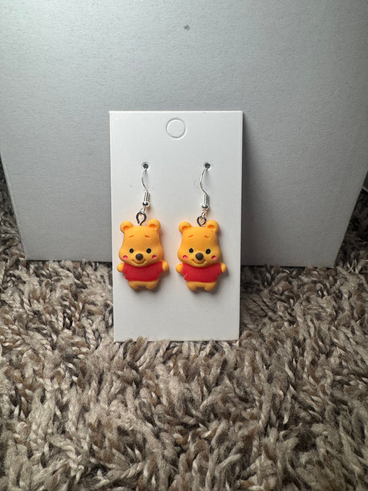Winnie the Pooh earrings