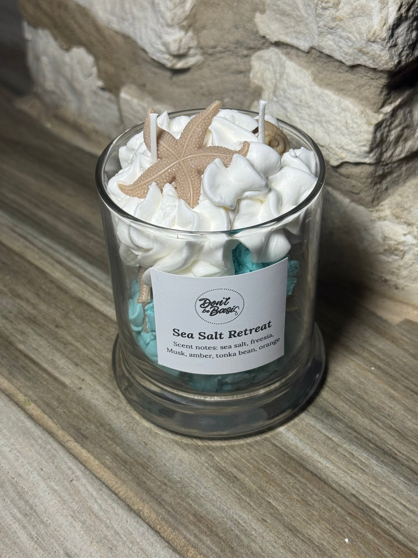 Sea salt retreat candle