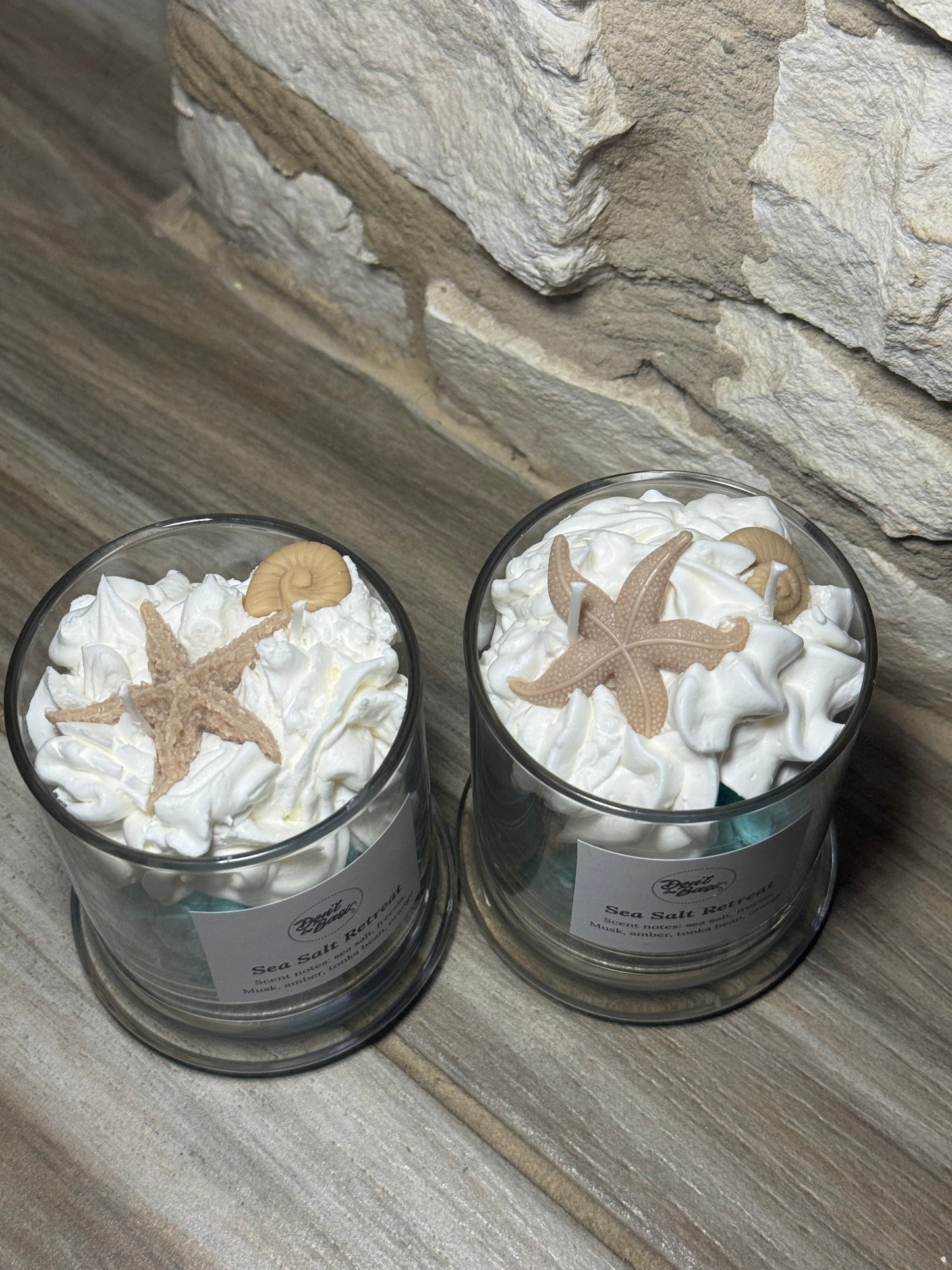 Sea salt retreat candle