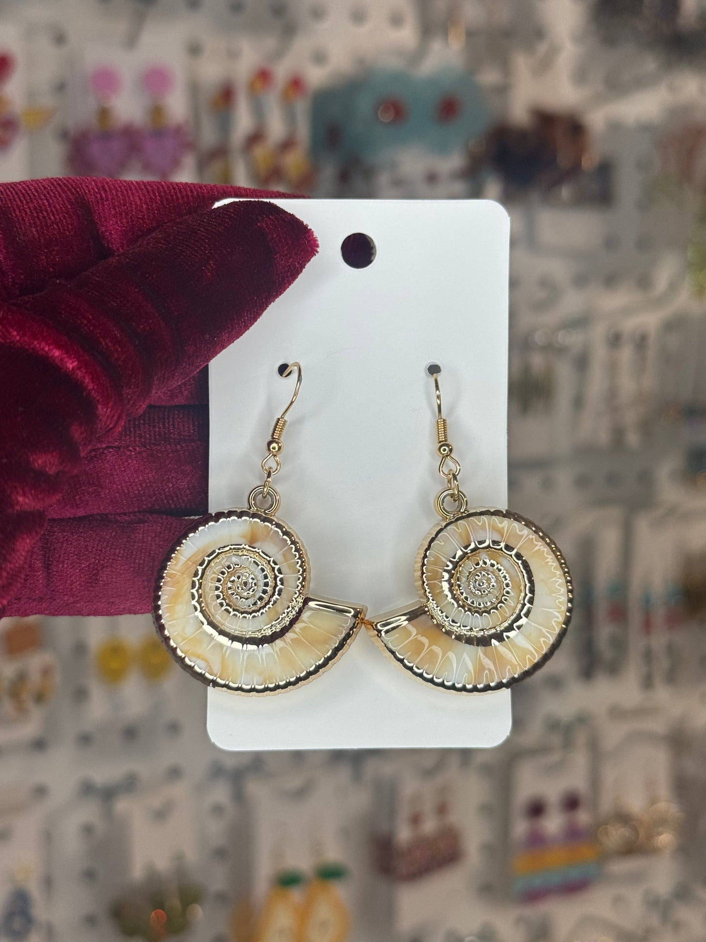Shell earrings