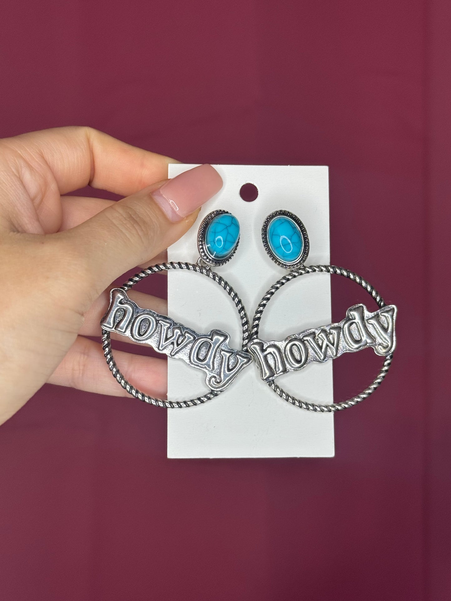 Howdy earrings