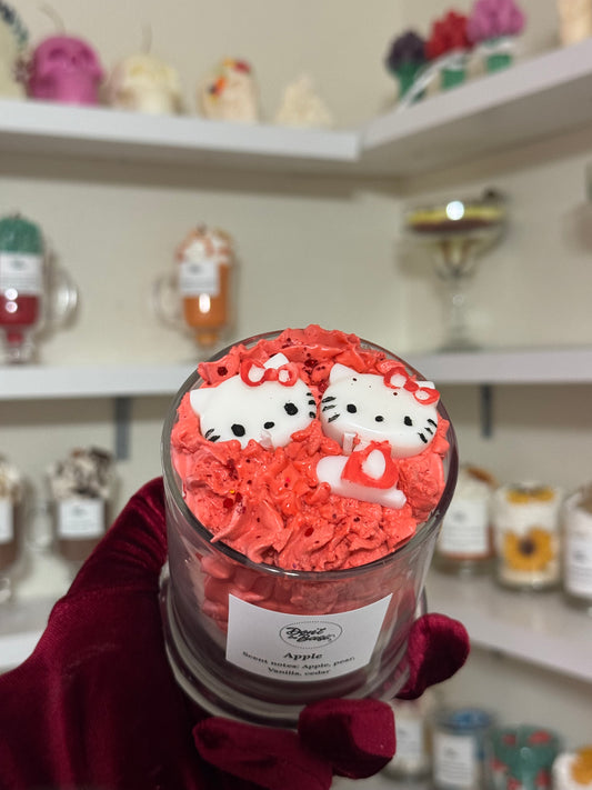 Hello kitty candle
