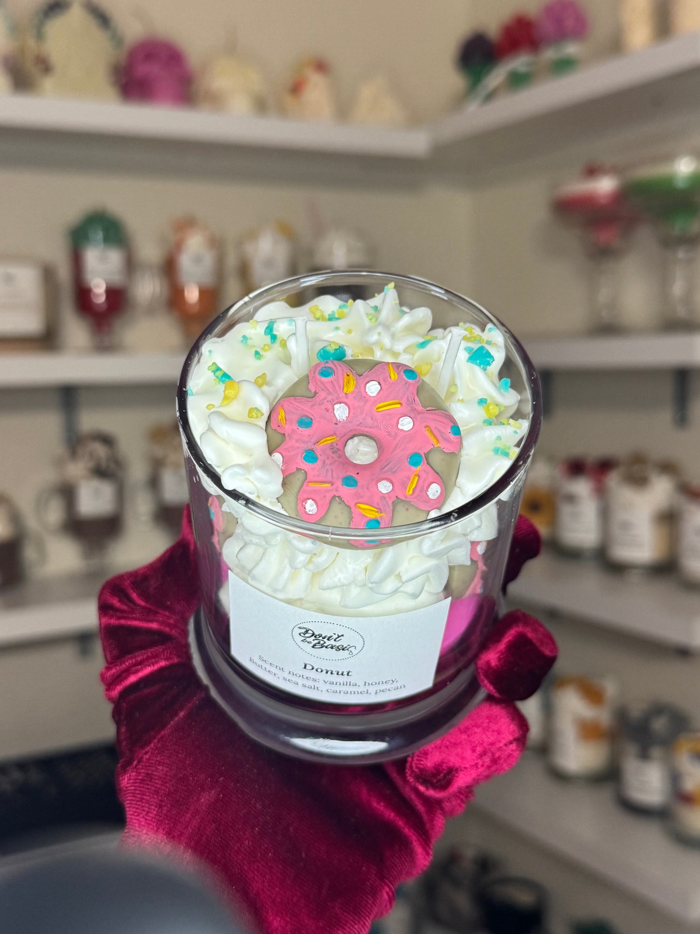 Donut candle