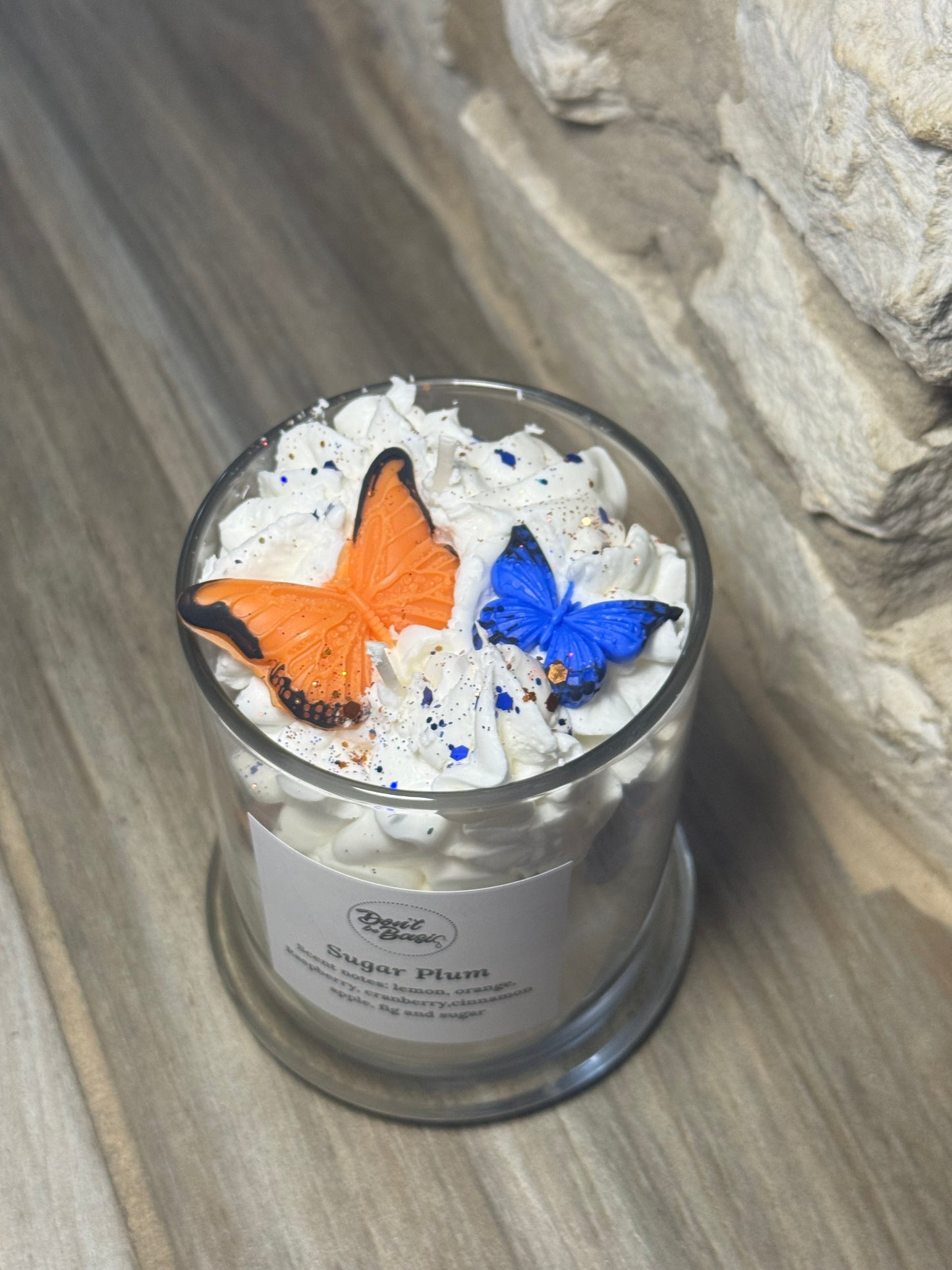 Butterfly candle