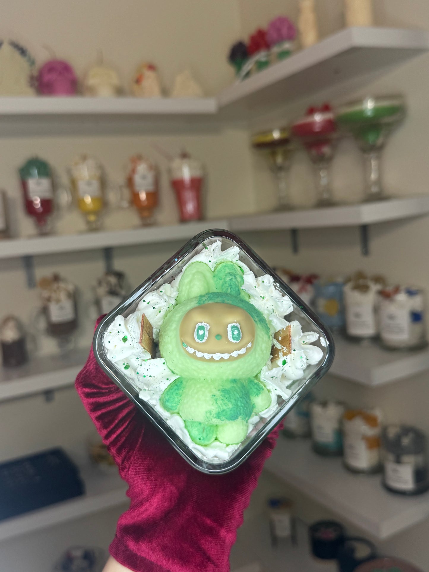 Labubu candle