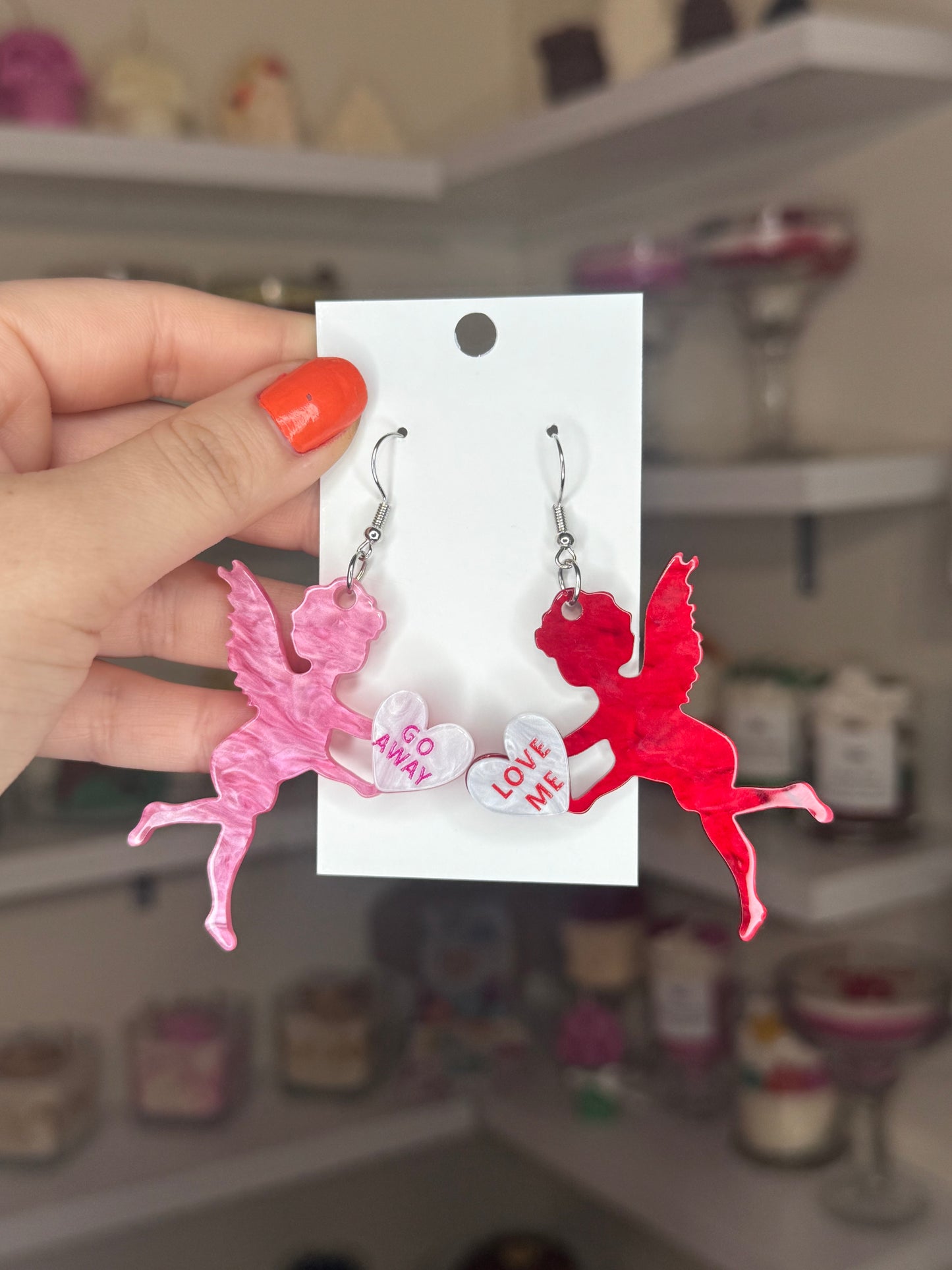 Cupid earrings