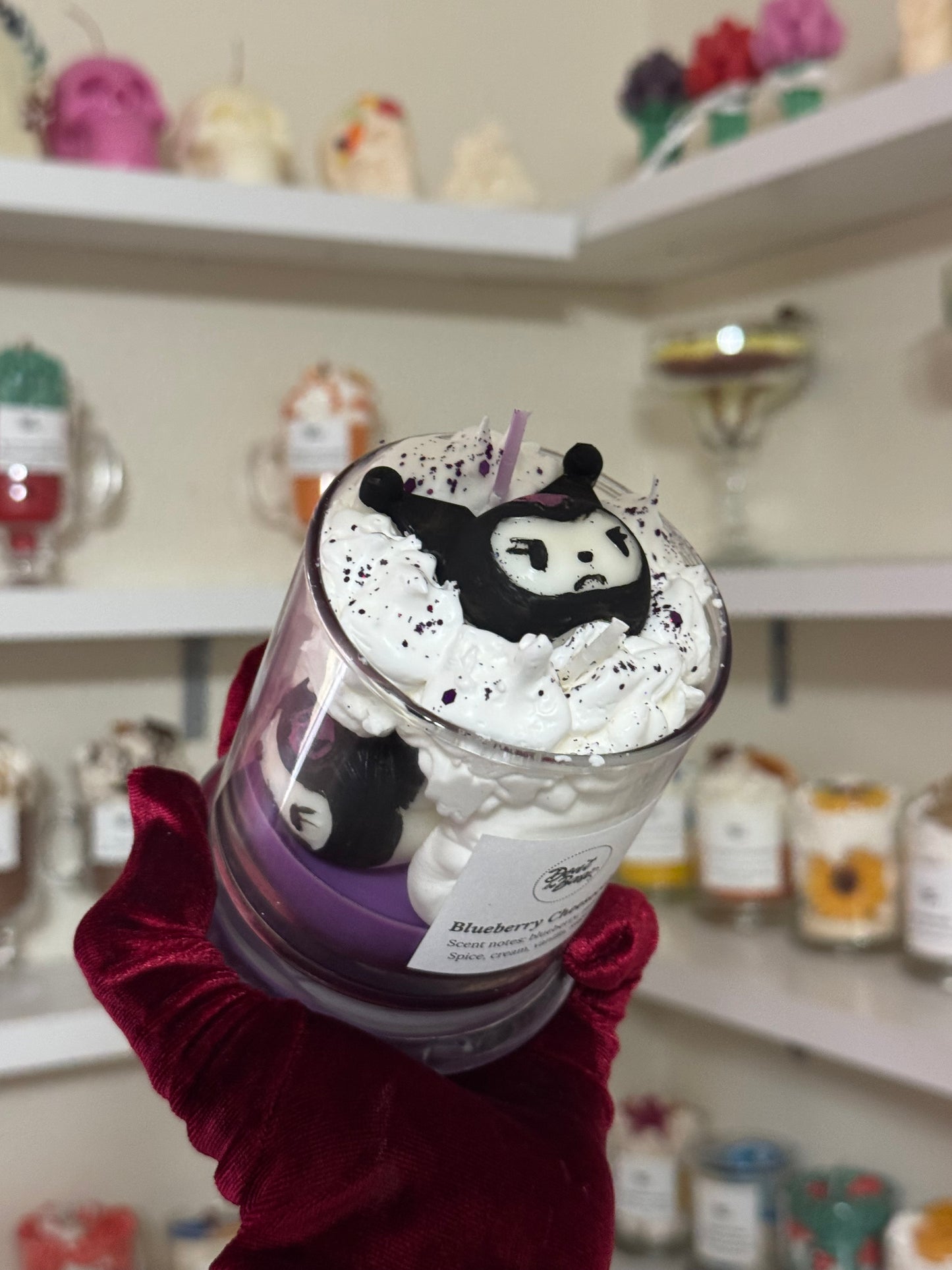 Kuromi candle