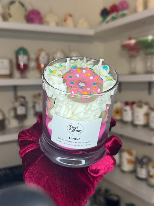 Donut candle