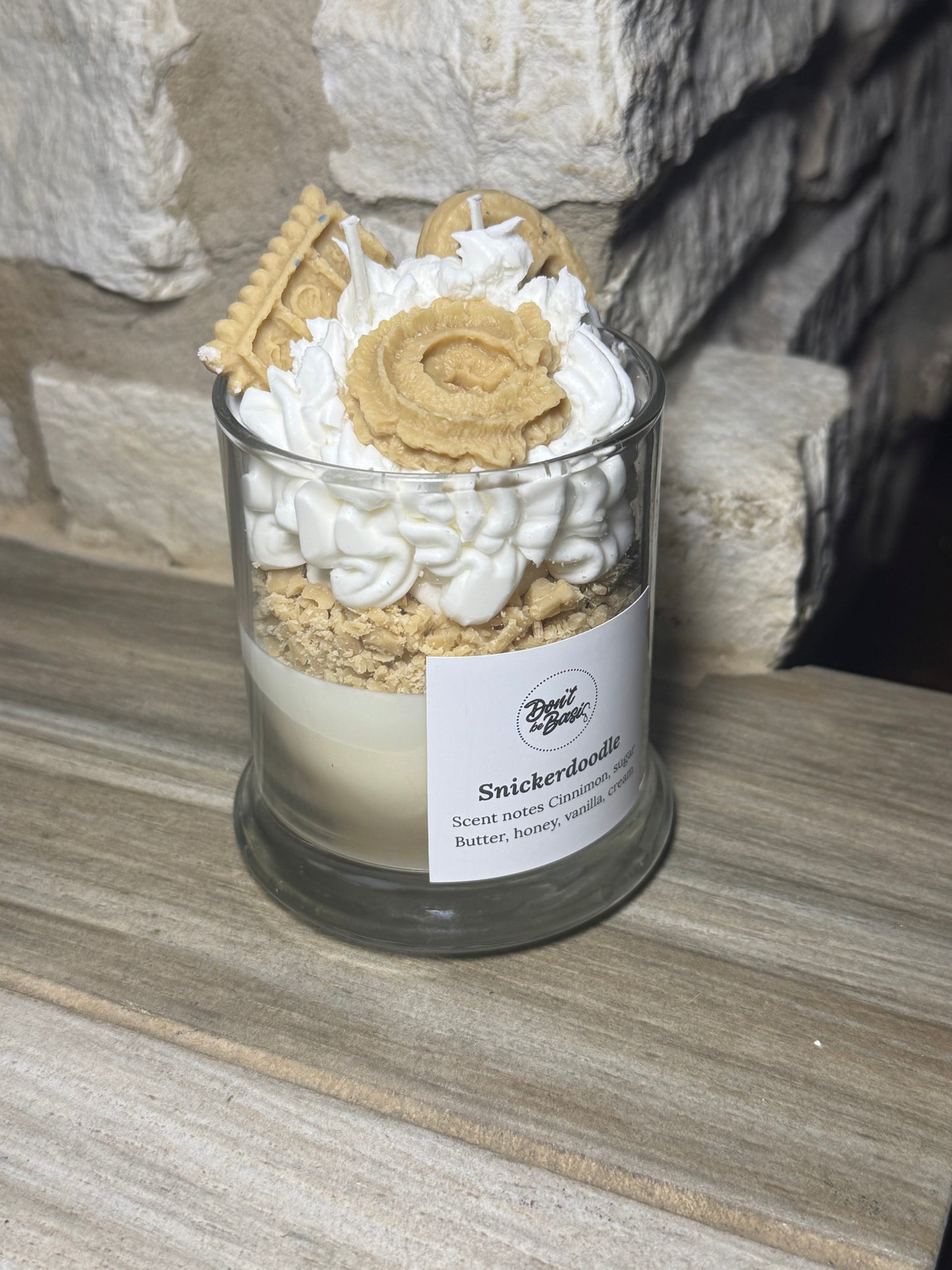 Snickerdoodle cookie candle