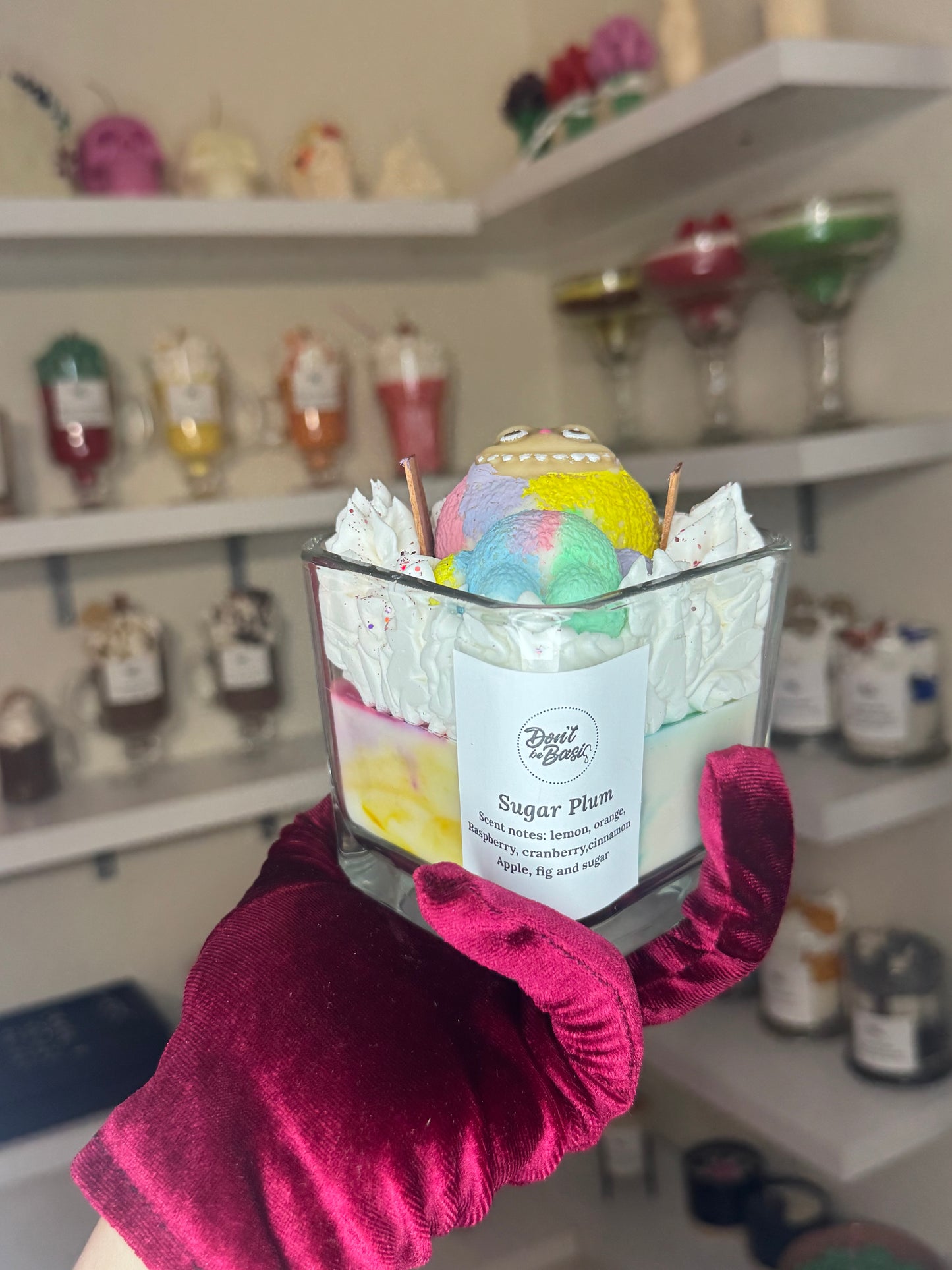 Labubu candle