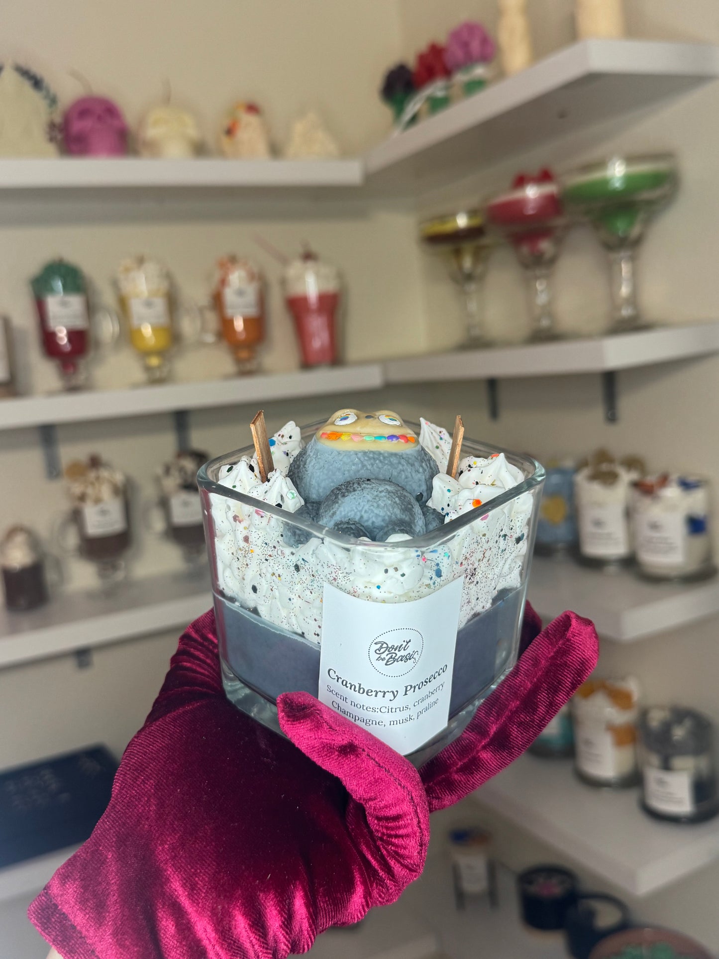 Labubu candle