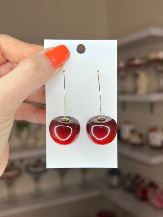 Cherry earrings