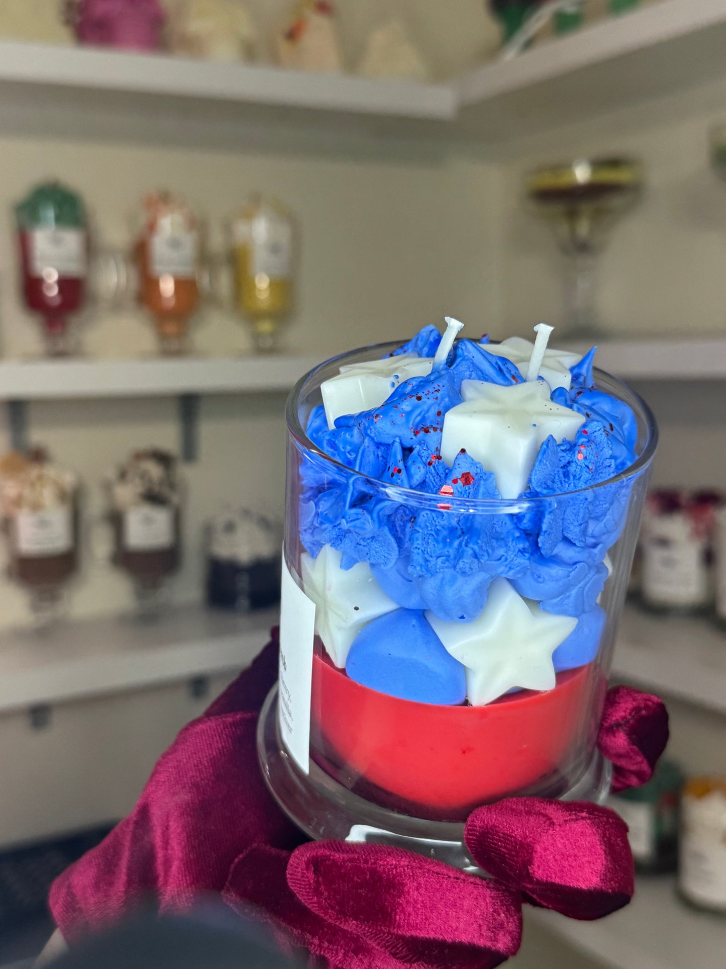 4th of July candle