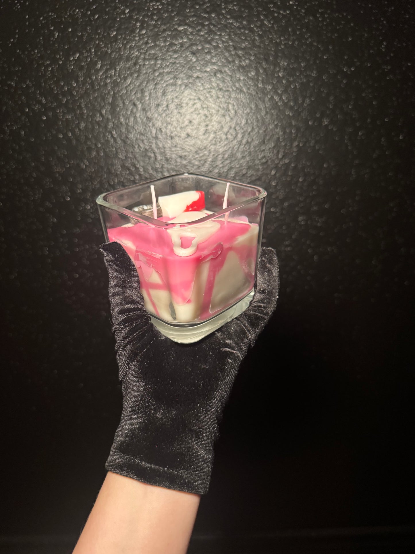 Ghost face candle