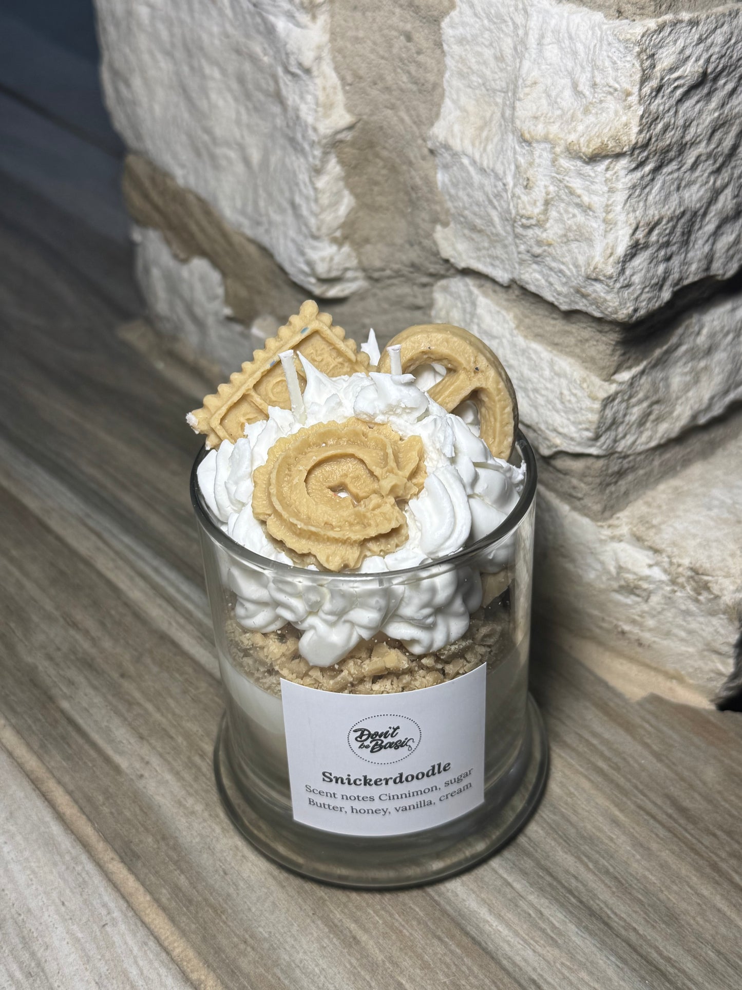 Snickerdoodle cookie candle