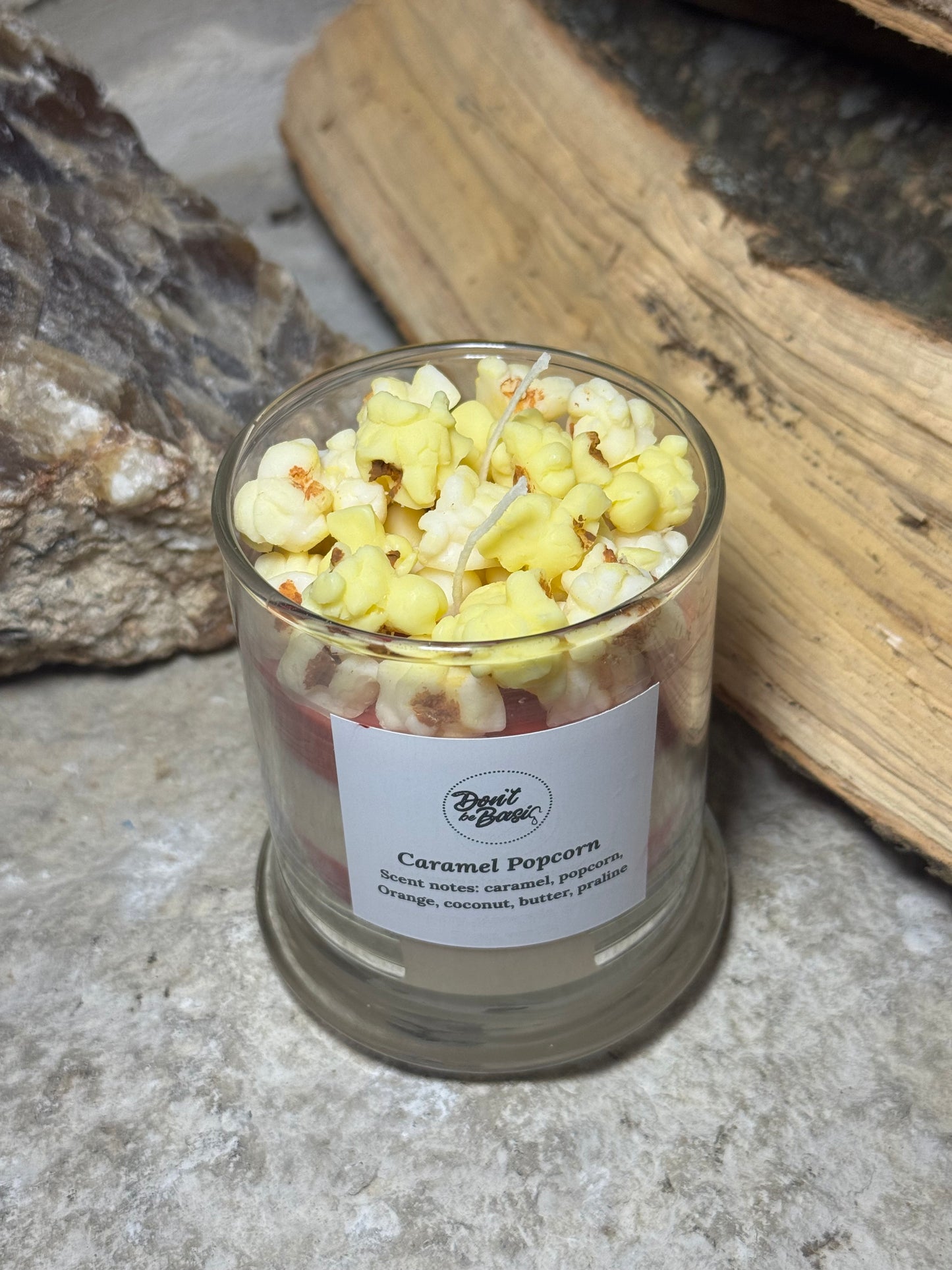 Popcorn candle