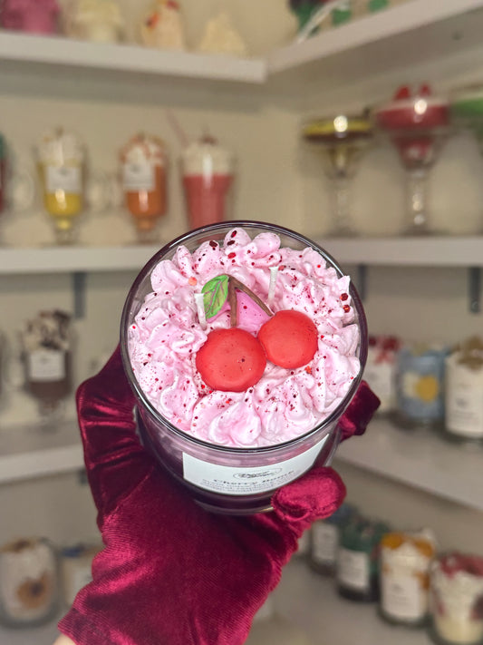 Cherry bomb candle