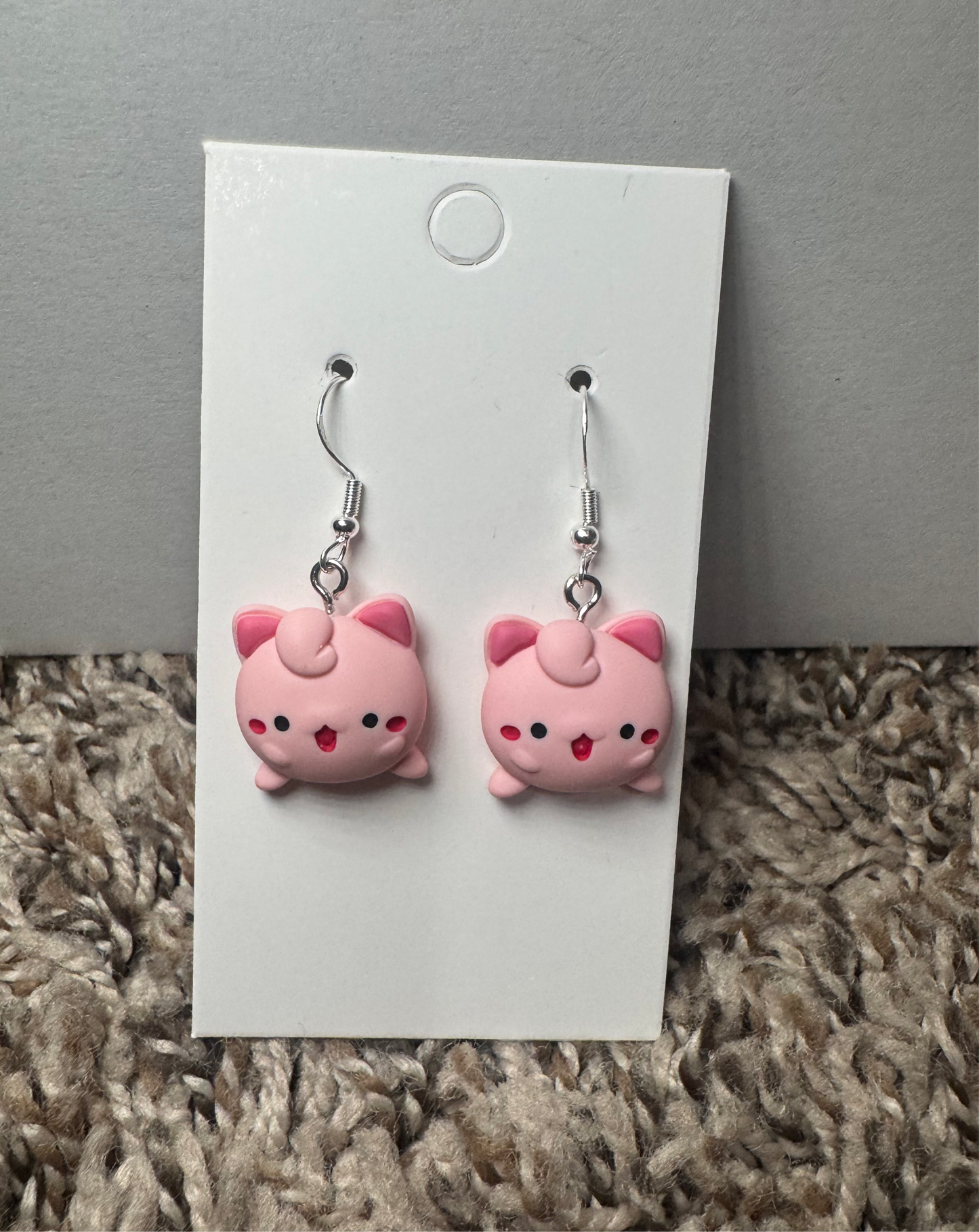 Giggly puff earrings