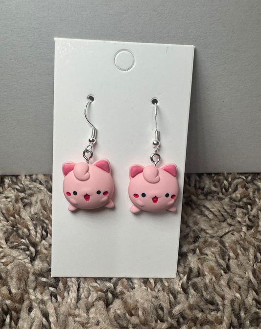 Giggly puff earrings