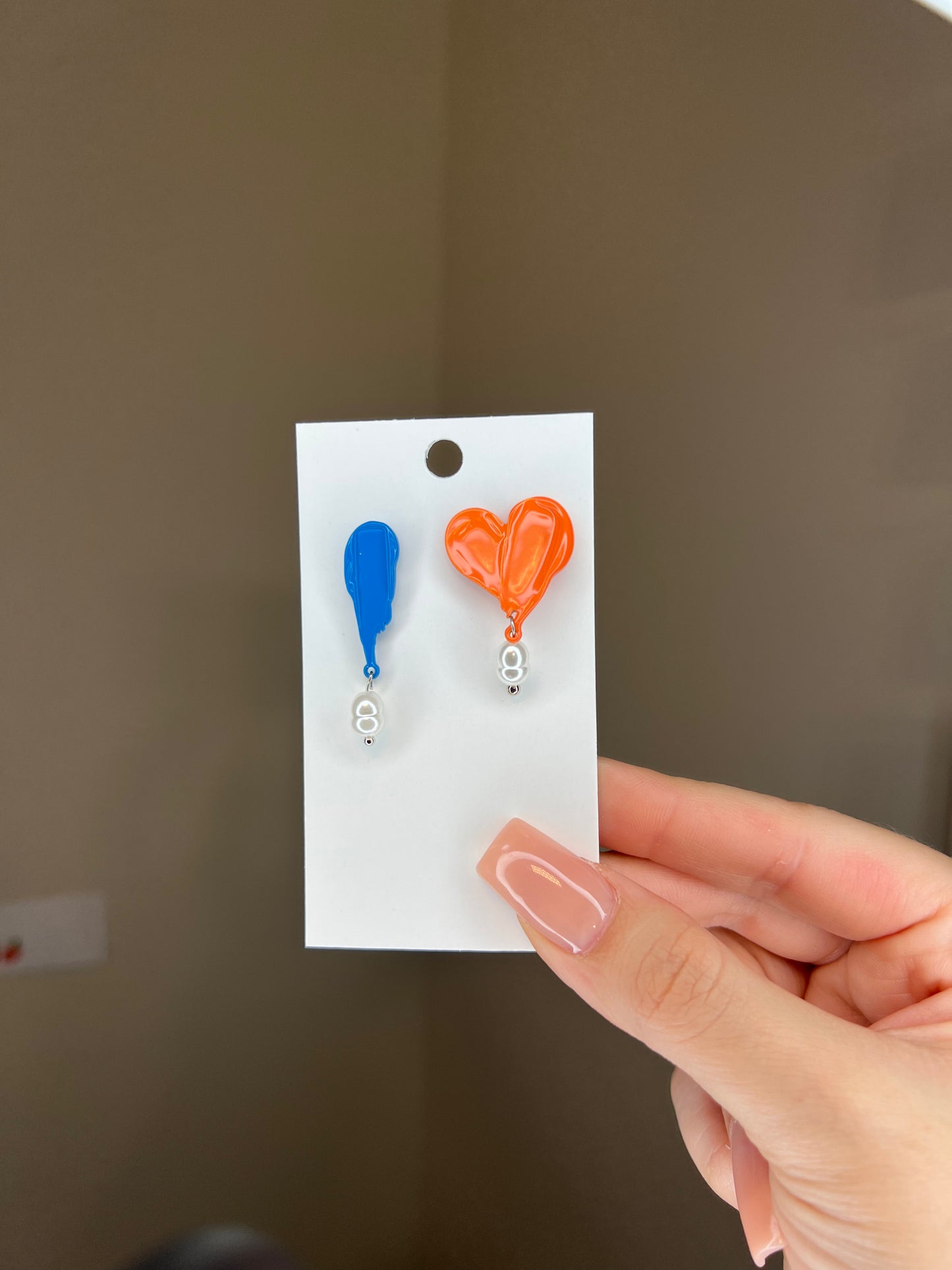 Paint earrings